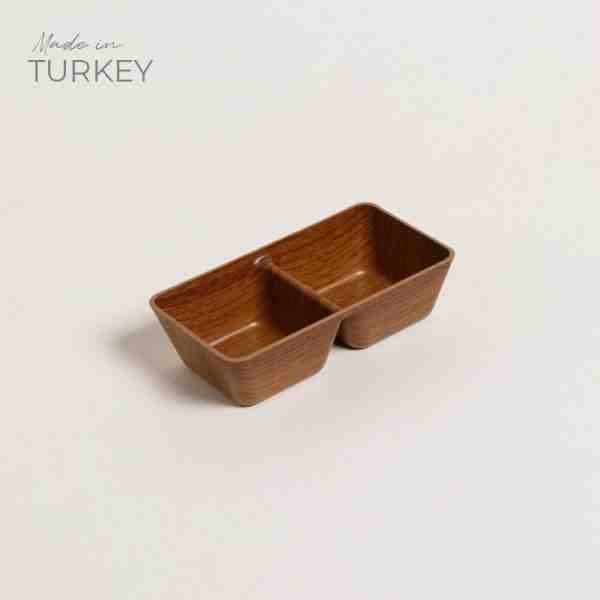 COPETINERO DOBLE NOIX 17.5X10CM